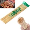 Bamboo Wood BBQ Meat Sticks
