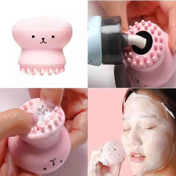 Octopus Silicone Face Cleansing Brush