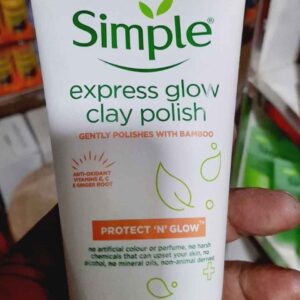 Simple Protect ‘N’ Glow Express Glow Clay Polish