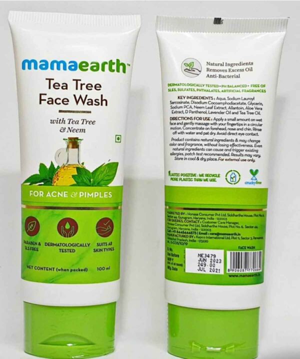 MamaEarth Tea Tree Face Wash