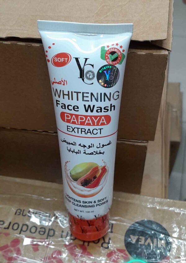 YC Whitening Face Wash Papaya Extract