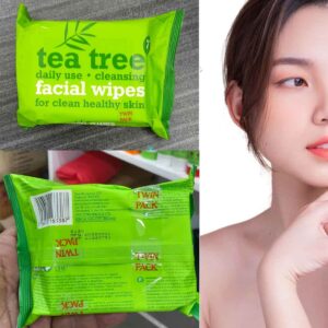 Xpel Tea Tree Facial Cleansing Wipes