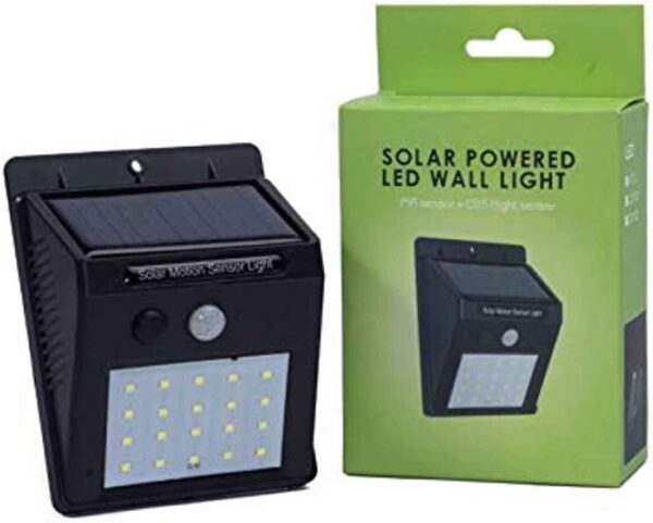 20 LED Solar Powered Led Wall Light