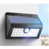 LED Solar Motion Sensor Security Wall Light