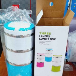 Three Layer Plastic Lunch Box