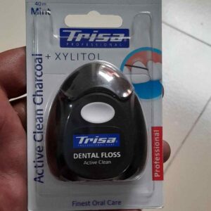 TRISA Active Clean Charcoal Dental Floss