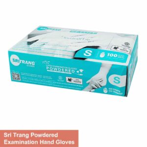 Sri Trang Powdered Examination Hand Gloves